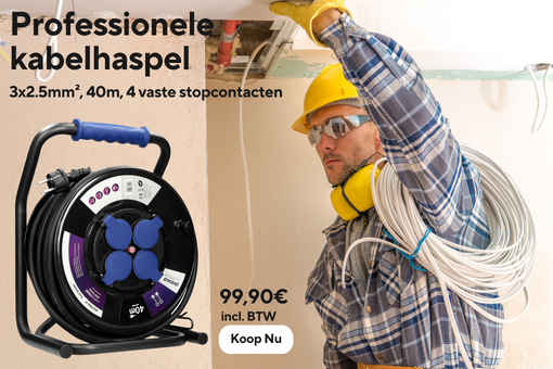 professionele kabelhaspel