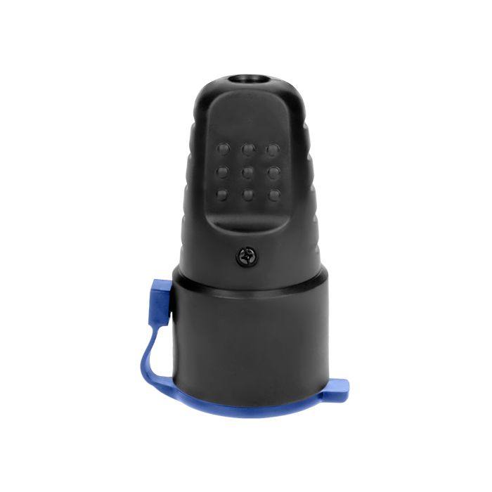 140114-Rubber plug-in socket 2P+Z with grounding, schuko , for Netherlands and Germany -ORN