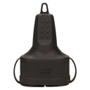 140117-Double rubber plug-in socket with holder, schuko, max. wire cross-section – 2,5mm2, Netherlands and Germany -ORN