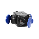 140120-Triple socket outlet 3x250V AC/ 16A; IP 44, for Belgium and France-ORN