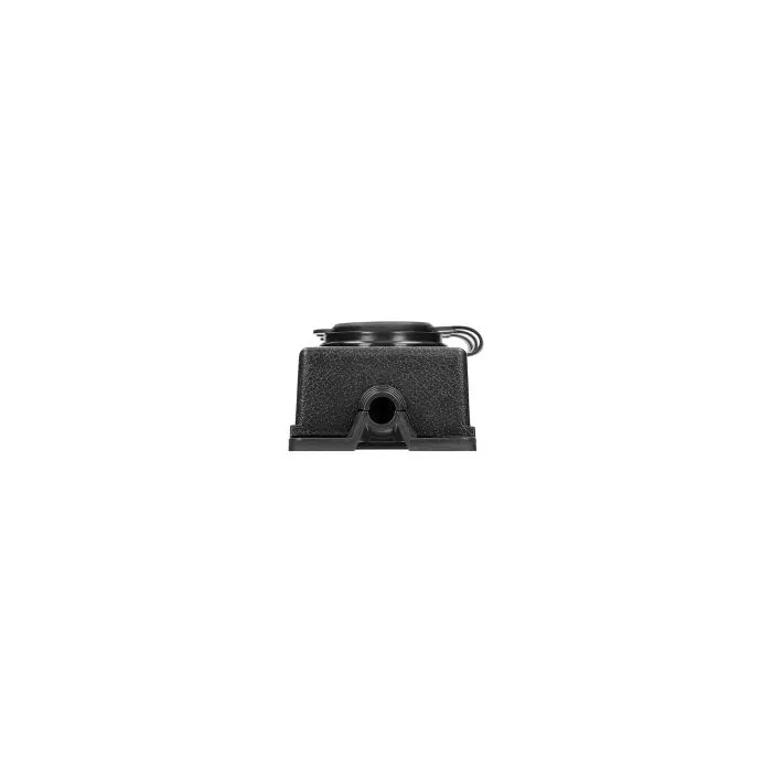 140128-Heavy-duty extension socket, rubber IP44, 4 sockets,  very low 5cm profile, for Belgium and France -ORN