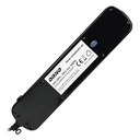 140142-Multiswitch powerstrip, schuko sockets, black with independent ON/OFF switches for 6 schuko sockets , cable 3x1,5mm2, 1.5m long, total power consumption of 3680W, for Netherlands and Germany -ORN