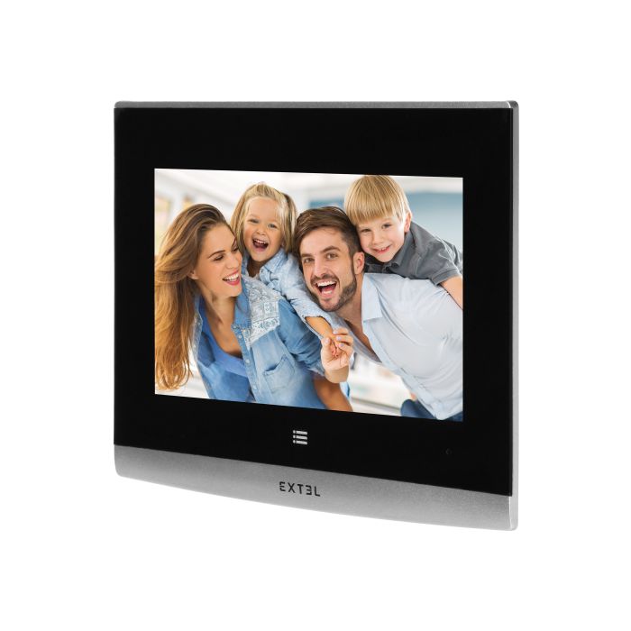 140404- Extel Wave wireless video door phone set with 7'' touch screen , OSD menu, Wi-Fi + smartphone APP, gate control, working range up to 350m