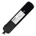 140400-Multiswitch power strip with 6 2P+E sockets, cable 3x1mm², 1.5m long. Thermal protection switch, 10A/230 VAC, black