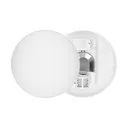 140387- MARIN, ceiling light with microwave motion sensor, 60W, E27, IP20, mat glass