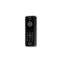 140360-VIFIS FHD video doorphone set (handset-free, code lock, cards/proximity tags reader, mobile app-controlled, DIN rail power supply, black)