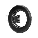 140356-SUTRI RC decorative frame for spotlight, MR16/GU10 max 50W, round, fixed light beam, satin-ORN
