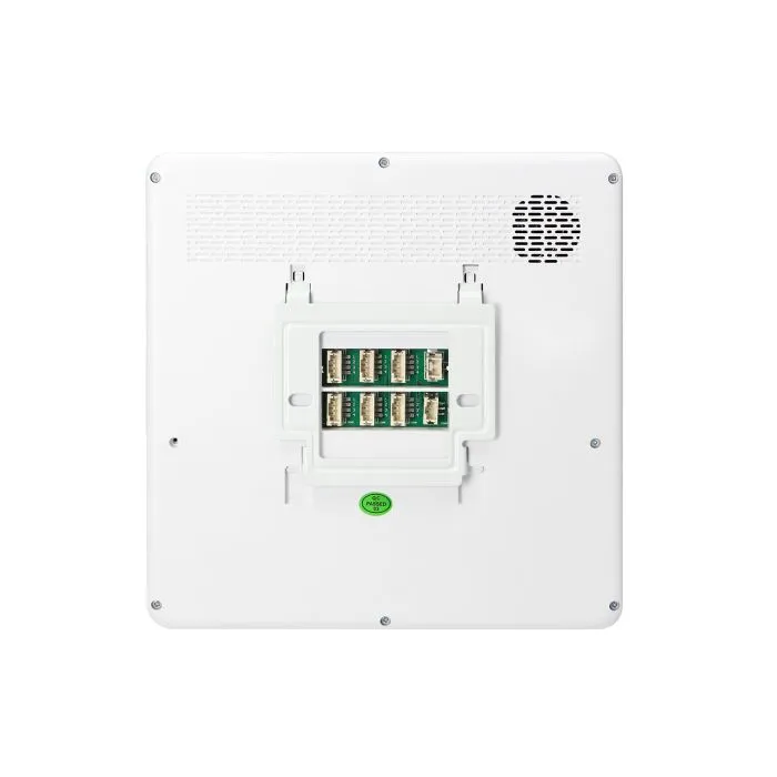 140334- Hearing-free video intercom CETI, 7" monitor with TF memory card, card and key ring reader, IP44-ORN