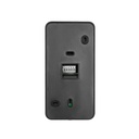 140334- Hearing-free video intercom CETI, 7" monitor with TF memory card, card and key ring reader, IP44-ORN