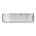 140324- METU LED operated luminaire with emergency mode, 2.7W, 3 hours, IP65, 6000K-ORN