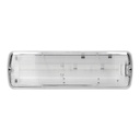 140324- METU LED operated luminaire with emergency mode, 2.7W, 3 hours, IP65, 6000K-ORN