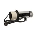 140318- Pop up desk socket ⌀10cm with USB chargers and 1.8m cable, for Belgium and France-ORN