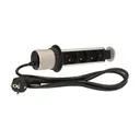 140314- Pop up desk socket ⌀6cm with 1.8m cable, for Belgium and France -ORN