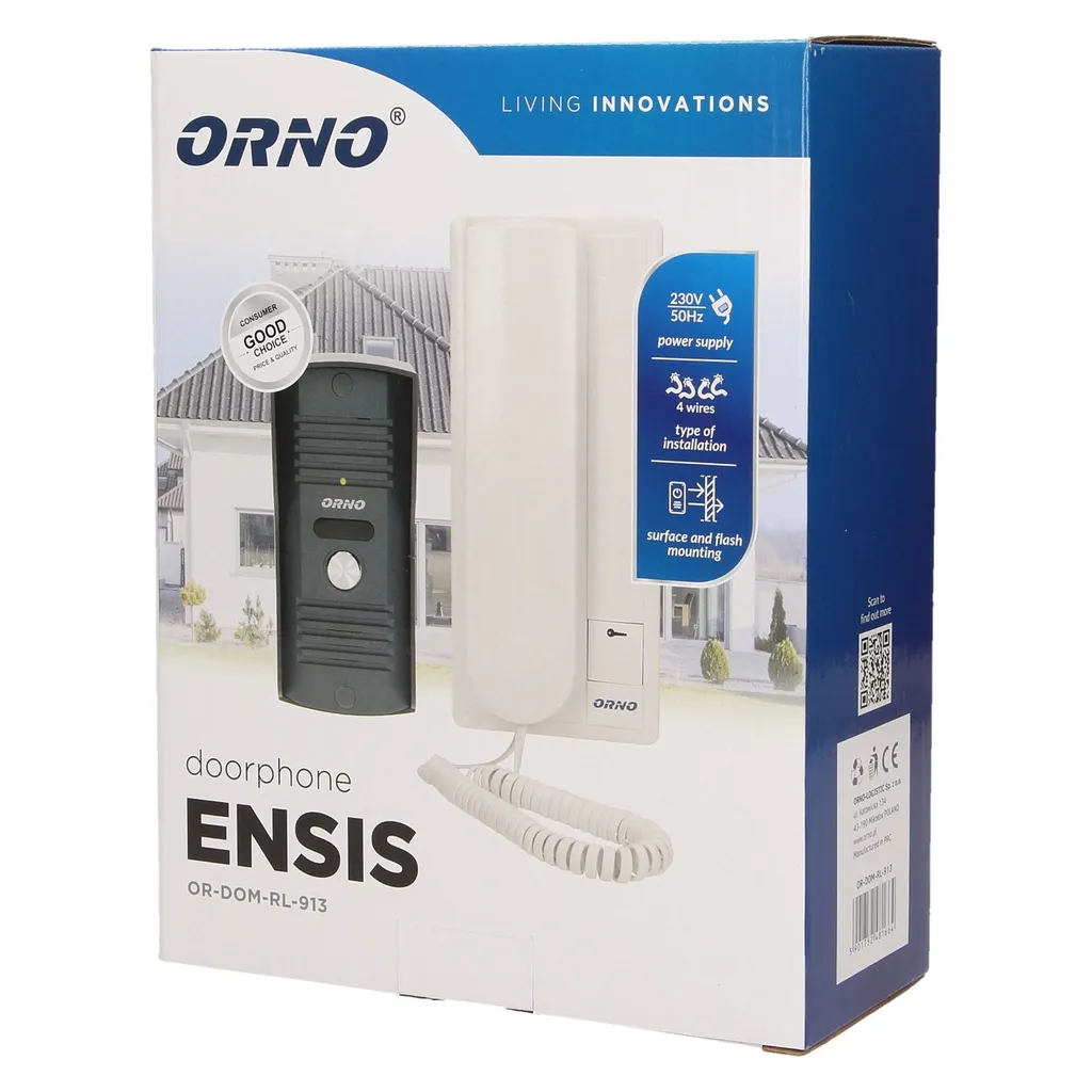 140309- Single family doorphone, vandal proof, ENSIS-ORN