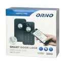 140295- Smart door lock with fingerprint reader and code lock, IP44, short-ORN
