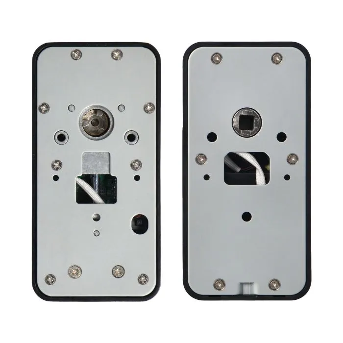 140295- Smart door lock with fingerprint reader and code lock, IP44, short-ORN