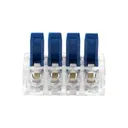 140292- 4-wire clamp splicing connector; for wire 0.75-4mm²; IEC 450V/32A, 50 pcs.-ORN
