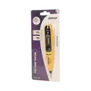 140240- Electric tester with display measurement range: 12-250V AC/DC 500Hz; LCD display-ORN