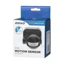 140442 - PIR motion sensor 180°, IP44 Black
