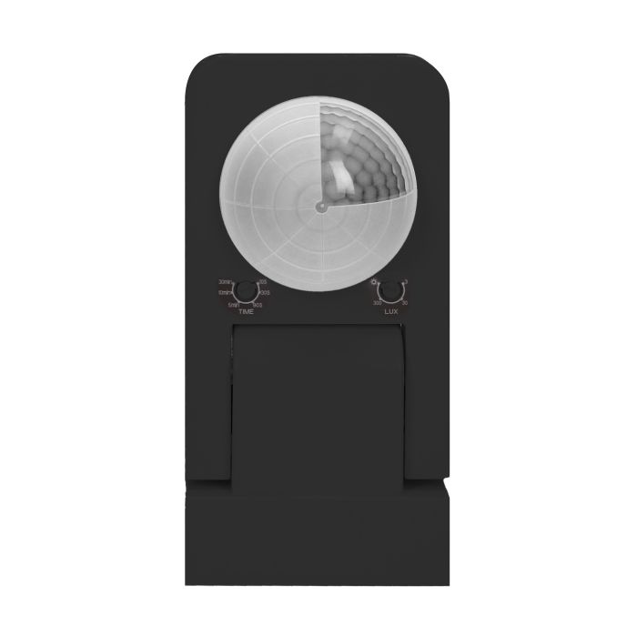 140028 - Motion sensor 360°, black 2000W, max. 20m