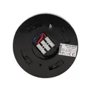 140030 - PIR motion sensor 360° rated load 1200W; protection rating IP20 Black
