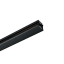 2 mètres de rail triphasé noir pour l'éclairage sur rail,2 Meter 3-fase Rail Zwart voor  Rail verlichting,2 Metres 3-Phase Rail Black for track lighting