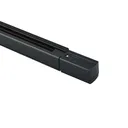 2 mètres de rail triphasé noir pour l'éclairage sur rail,2 Meter 3-fase Rail Zwart voor  Rail verlichting,2 Metres 3-Phase Rail Black for track lighting