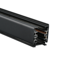2 mètres de rail triphasé noir pour l'éclairage sur rail,2 Meter 3-fase Rail Zwart voor  Rail verlichting,2 Metres 3-Phase Rail Black for track lighting