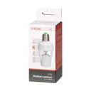 140466 - Lamp bulb socket with PIR motion sensor, 360°, IP20, E27 holder, 1x60W