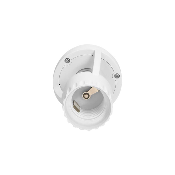 140466 - Lamp bulb socket with PIR motion sensor, 360°, IP20, E27 holder, 1x60W