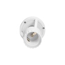 140466 - Lamp bulb socket with PIR motion sensor, 360°, IP20, E27 holder, 1x60W