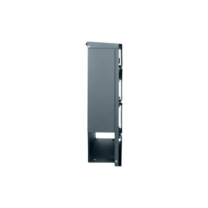 140480 -BORNEO mailbox with newspaper holder, galvanized steel, anthracite