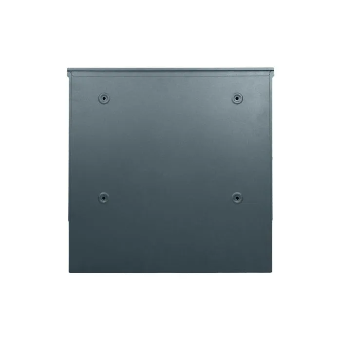 140480 -BORNEO mailbox with newspaper holder, galvanized steel, anthracite