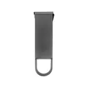 140483 - HAITI mailbox with newspaper holder and name plate, galvanized steel, black