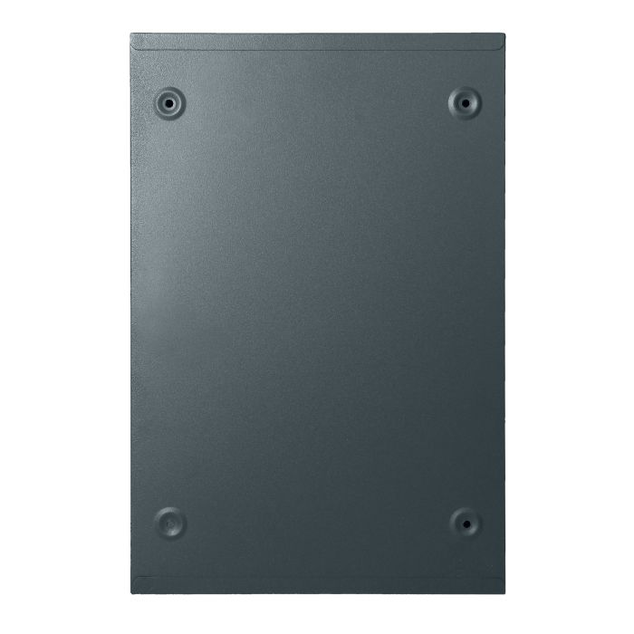 140484 -Small BALI mailbox with name plate, galvanized steel, anthracite