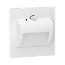 140521-DRACO LED NEW 1.5W, recessed step light, 12VDC, 30lm, 6000K, white, motion and twilight sensors