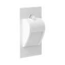 140521-DRACO LED NEW 1.5W, recessed step light, 12VDC, 30lm, 6000K, white, motion and twilight sensors