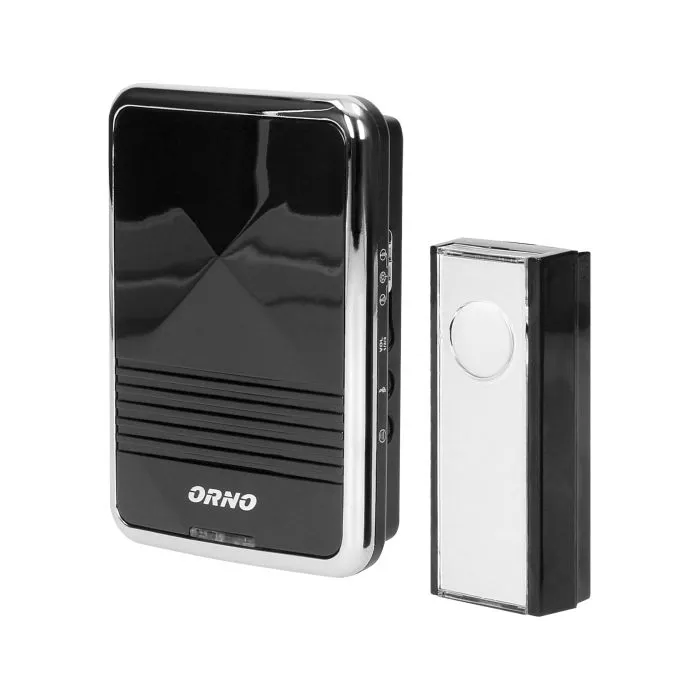 140531 - CALYPSO II DC wireless doorbell battery powered, learning system, 36 ringtones, 300m range
