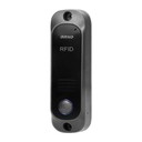 140551 - AVIOR single family doorphone set, black with RFID reader and intercom function, the set enables easy electric lock opening with proximity tags and it has an additional push-button to open the gate from the uniphone.