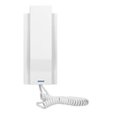 140552 - Single-family doorphone set MIZAR surface mounted with proximity tag reader, external panel has got a protective hood