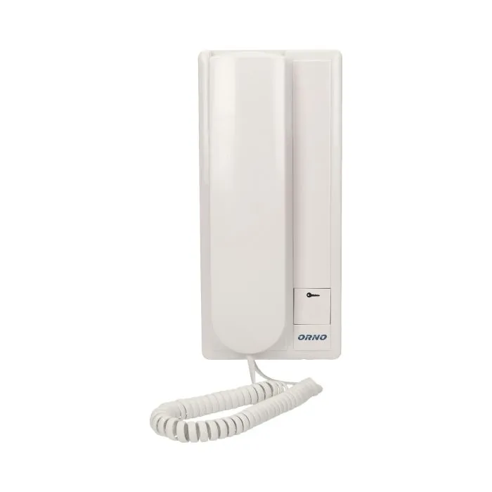 140557 - Two family doorphone, flush mounted, FOSSA MULTI aluminium housing; flush mounted; backlit surname; small amount of wires 2+2