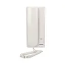 140557 - Two family doorphone, flush mounted, FOSSA MULTI aluminium housing; flush mounted; backlit surname; small amount of wires 2+2