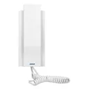 140558 - Two-family doorphone set MIZAR MULTI with intercom function, surface mounted with proximity tag reader, external panel and an indoor handset, and it directly controls electric strike and gate opening