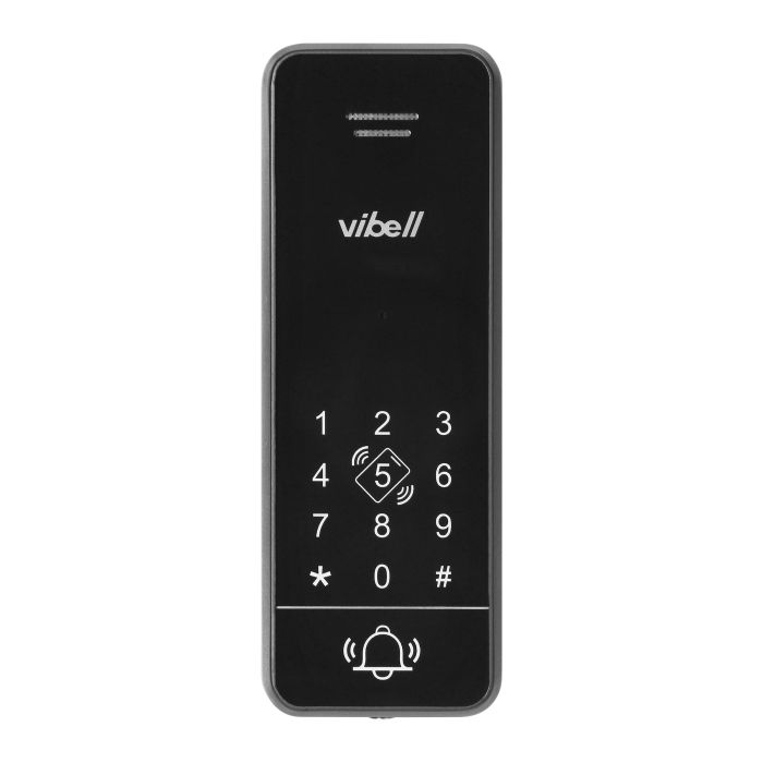 140559 - ERIN, single family audio doorphone set, 2-wire, code lock, RFID, white
