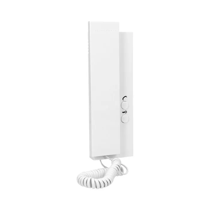 140560 - 2-wire doorphone, surface mounted, SAGITTA surface mounting; name backlight; additional button - gate control function; intercom function