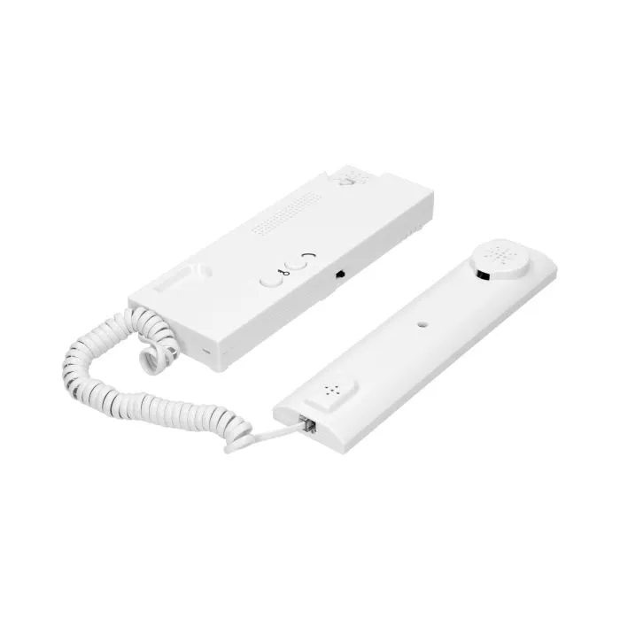 140560 - 2-wire doorphone, surface mounted, SAGITTA surface mounting; name backlight; additional button - gate control function; intercom function