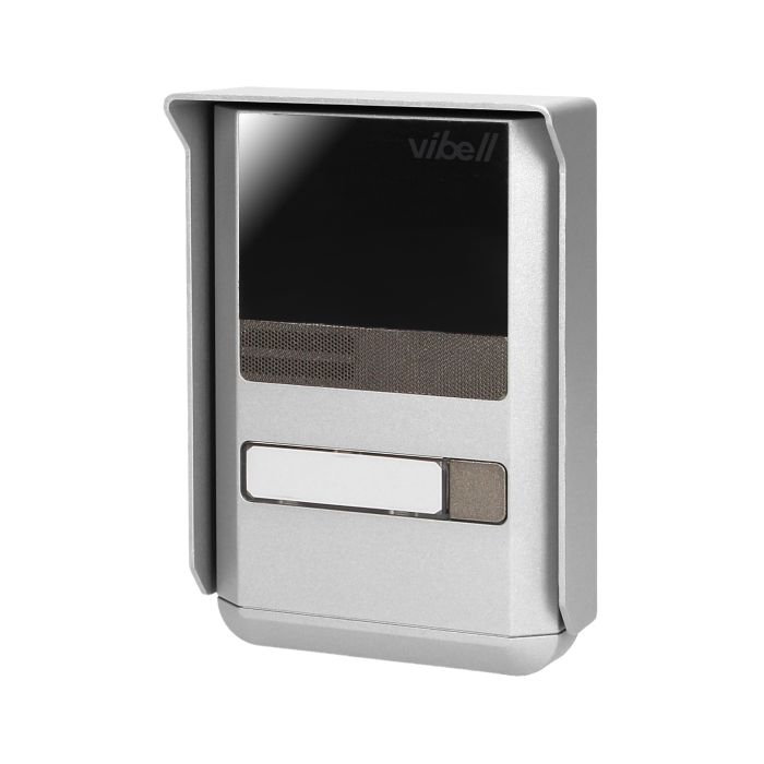 140561 - 2-wire doorphone, surface mounted, SALEM 2-wire installation, magnetic handset, additional gate control function, surface mounting, DIN bus power supply, electric strike does not require additional power supply, name backlight