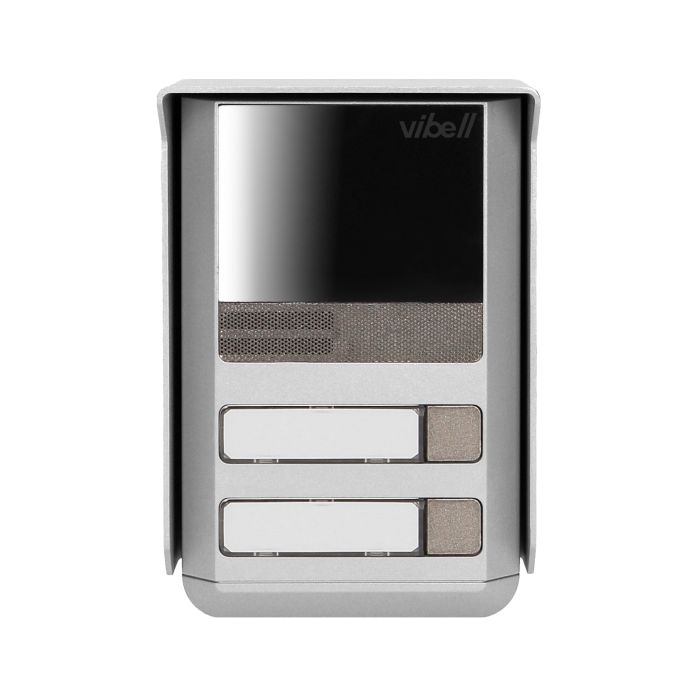 140563 - 2-wire doorphone, surface mounted, SALEM MULTI 2-wire installation, magnetic handset, additional gate control function, surface mounting, DIN bus power supply, electric strike does not require additional power supply, name backlight
