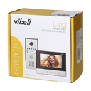 140564 - LIRA 4.3'' video doorphone set handset-free monitor with color 4.3'' screen, aluminium outdoor unit with protective rain cover