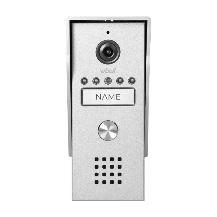 140564 - LIRA 4.3'' video doorphone set handset-free monitor with color 4.3'' screen, aluminium outdoor unit with protective rain cover